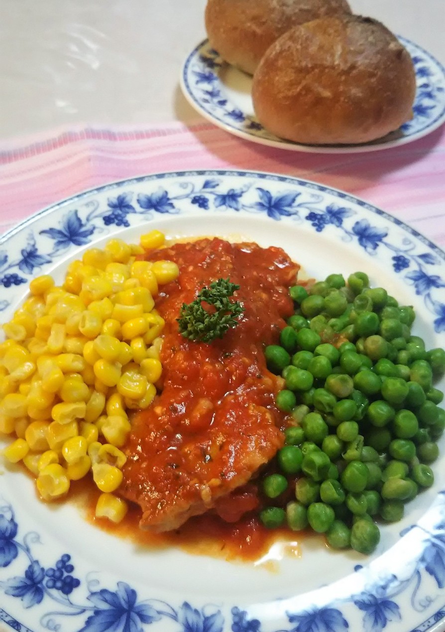 豚肉のピッツァソース煮【母の味】の画像