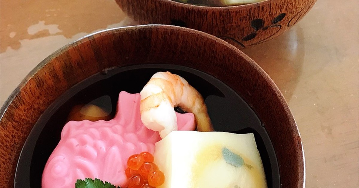 お雑煮 ツムツムのお餅の絵を残す裏技 レシピ 作り方 By 北の香り クックパッド 簡単おいしいみんなのレシピが371万品