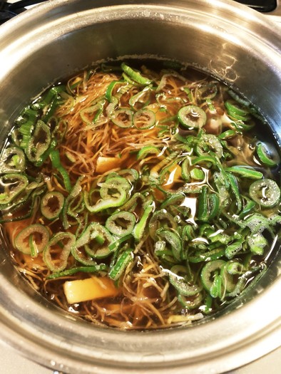 切り干し大根と高野豆腐のスープの写真