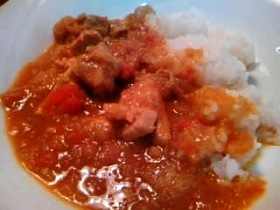 インド風チキンカレー