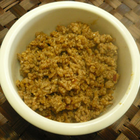 ★桃屋 キムチの素で簡単おいしい肉味噌★
