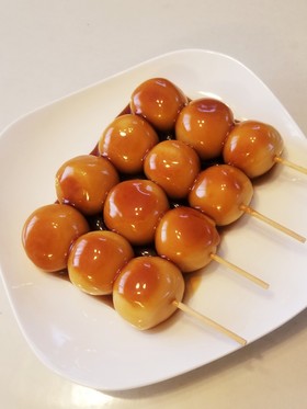 もちもち柔らかみたらし団子♡白玉粉×豆腐