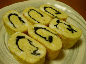 ☆海苔を巻いた♪たまご焼き