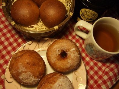 紅茶ドーナッツの写真