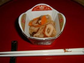 カルシウムいっぱい♪切り干し大根の煮物。