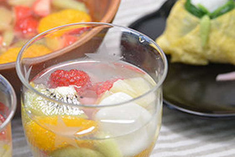 ひなまつりフルーツポンチ レシピ 作り方 By ヒガマツ大学食育学部 クックパッド 簡単おいしいみんなのレシピが361万品