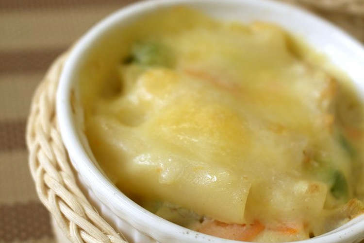 豆乳 米粉のマカロニグラタン 保育園給食 レシピ 作り方 By 柏市の給食レシピ クックパッド 簡単おいしいみんなのレシピが360万品
