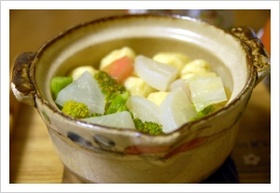 ひとりランチに中華風すいとん