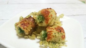 お弁当に☆いんげんちくわの磯辺揚げ