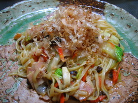 ♪『ひしお』の焼きうどん♪