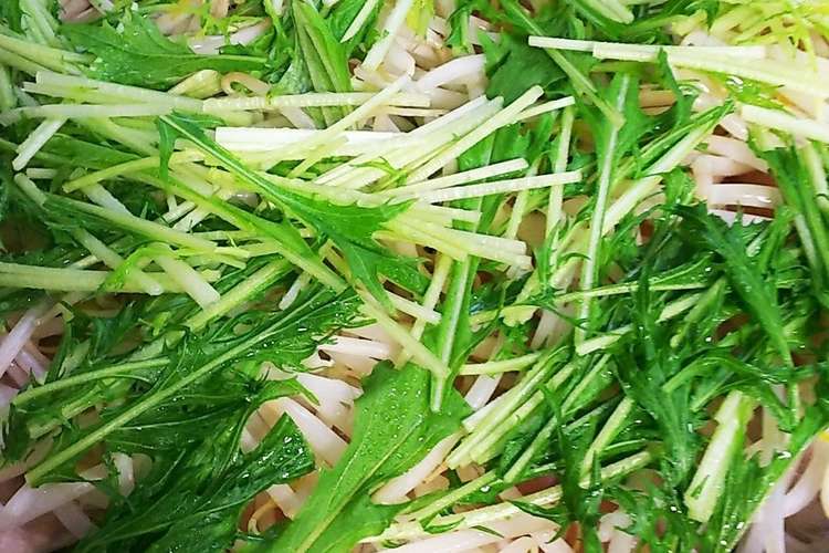 超簡単節約もやし豚肉水菜の重ね蒸し レシピ 作り方 By るんたった クックパッド 簡単おいしいみんなのレシピが352万品