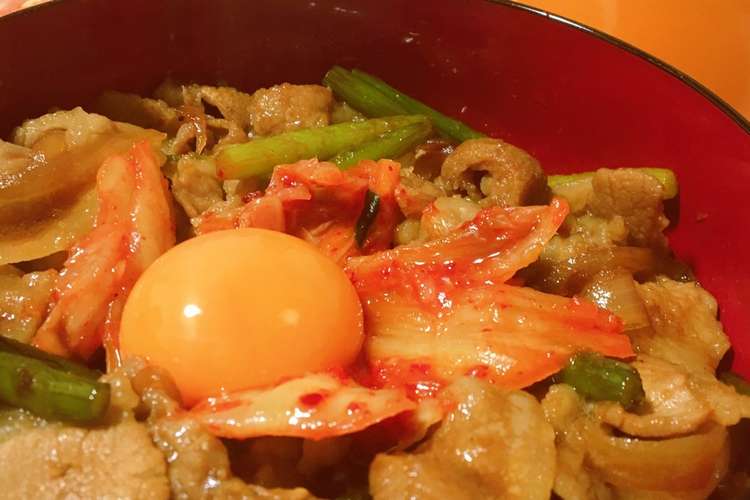 漬け込んでつゆだく 豚肉のスタミナ丼 レシピ 作り方 By ことちゃん クックパッド 簡単おいしいみんなのレシピが364万品