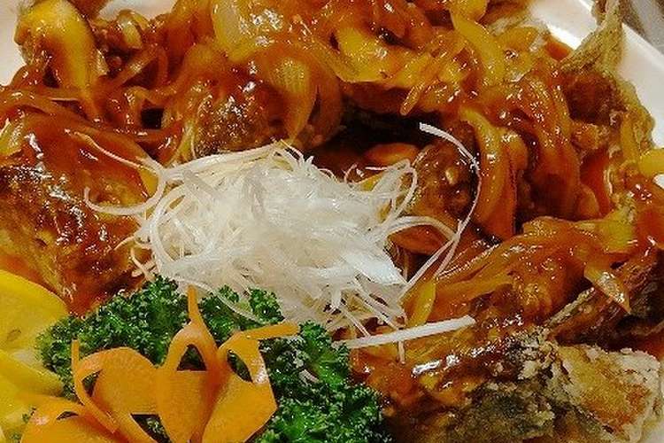 イシモチ魚の甘酢あんかけ 糖醋黄魚 レシピ 作り方 By ちゃらりんこクック クックパッド 簡単おいしいみんなのレシピが362万品
