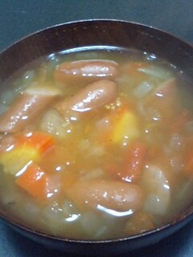 簡単!手抜き!ミネストローネ