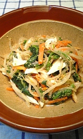 ほうれん草のゴマ和え(+味噌)♪