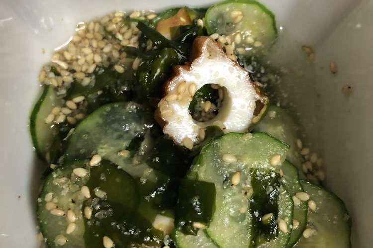 いちばん簡単な酢の物のレシピ 作り方 白ごはん Com