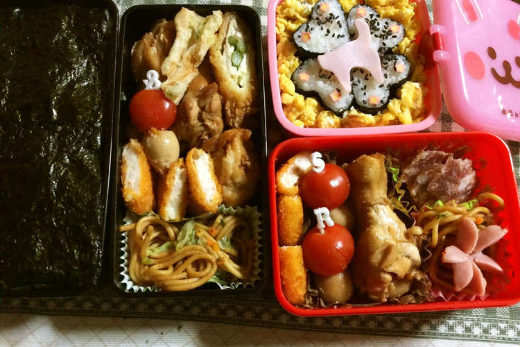 簡単可愛い子供が作れるキャラ弁 レシピ 作り方 By Lulucaマンマ クックパッド 簡単おいしいみんなのレシピが366万品