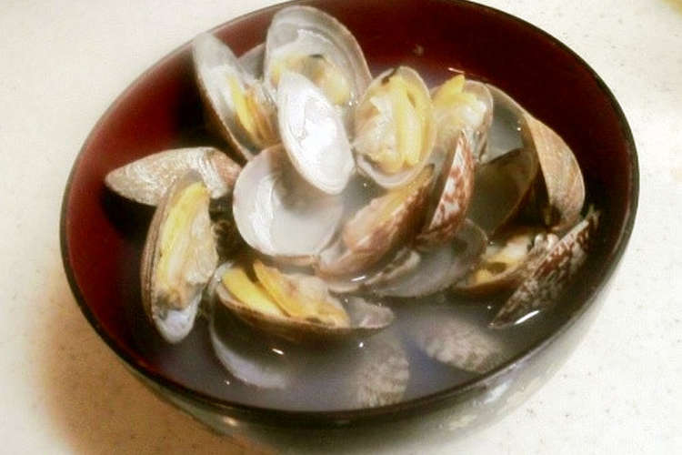 簡単 アサリの貝汁 レシピ 作り方 By うおいち クックパッド 簡単おいしいみんなのレシピが361万品
