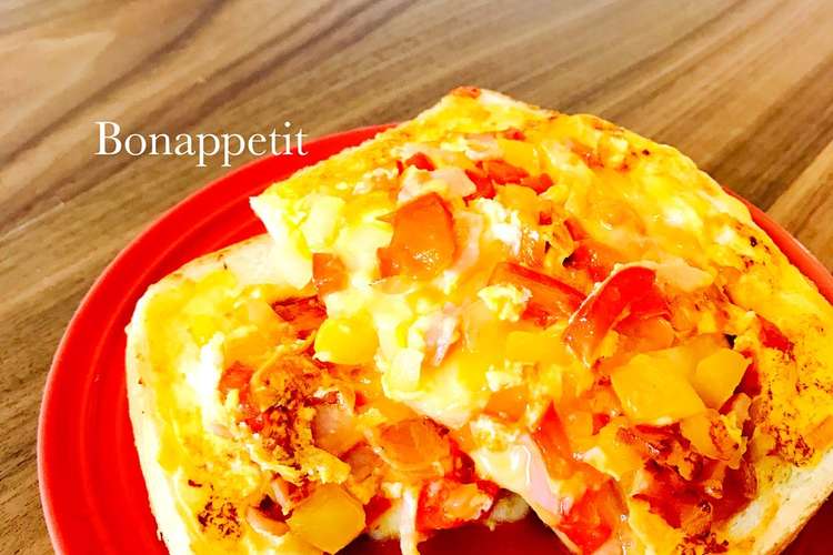 食パンで簡単やみつきチーズランチ レシピ 作り方 By Ricatable クックパッド 簡単おいしいみんなのレシピが377万品