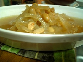 大根と大豆のおかず煮物