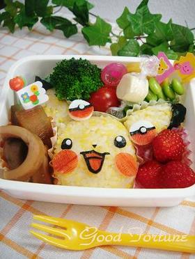 キャラ弁☆ピカチュウ(ポケモン)