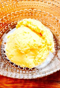低糖質☆ミキサーでバニラアイスクリーム