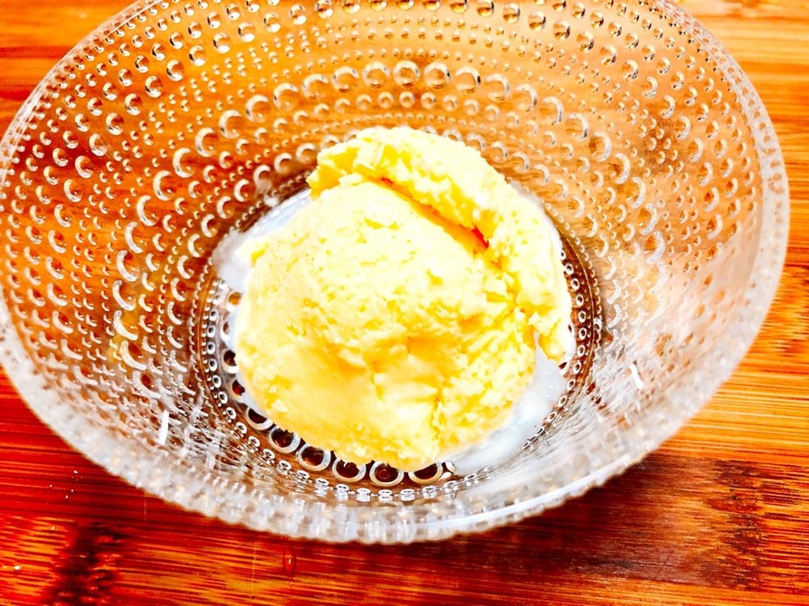 低糖質☆ミキサーでバニラアイスクリームの画像
