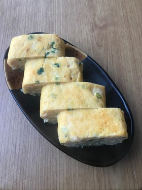 旨っ!朝ごはんのネギ入り卵焼き