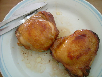 簡単美味しい！鶏もも肉オーブン焼き☆の写真