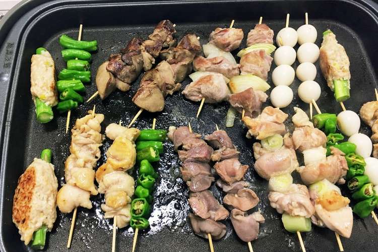 ホットプレートで焼き鳥 レシピ 作り方 By Soulfunk クックパッド 簡単おいしいみんなのレシピが375万品
