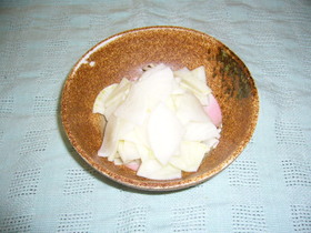 大根の甘酢漬け 箸休めに!