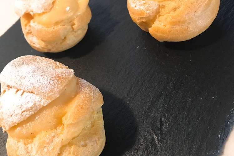 失敗なし シュークリーム レシピ 作り方 By 茉莉花1403 クックパッド 簡単おいしいみんなのレシピが354万品