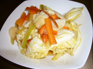 野菜のサラダ漬けの写真