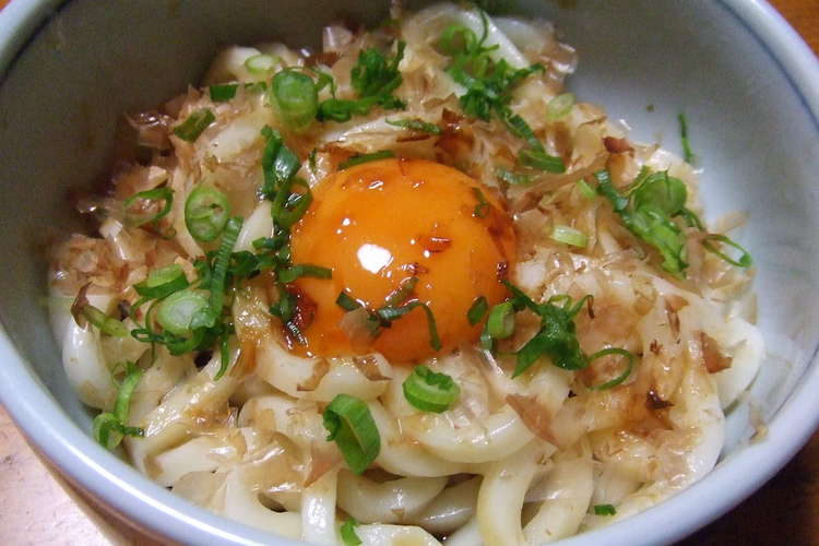 簡単 卵とねぎの かまたま風うどん レシピ 作り方 By Mocomocochan クックパッド