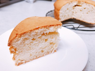 ❁[生クリーム卵白消費]ノンオイルケーキの写真