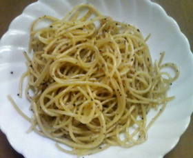 簡単!しそふりかけでパスタ