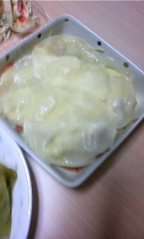 レンジで簡単!ポテトチーズ焼き♪