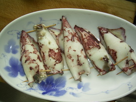 いかの鉄砲蒸し