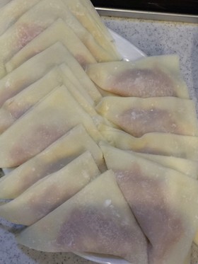 離乳食後期★手づかみワンタン*取り分け♪
