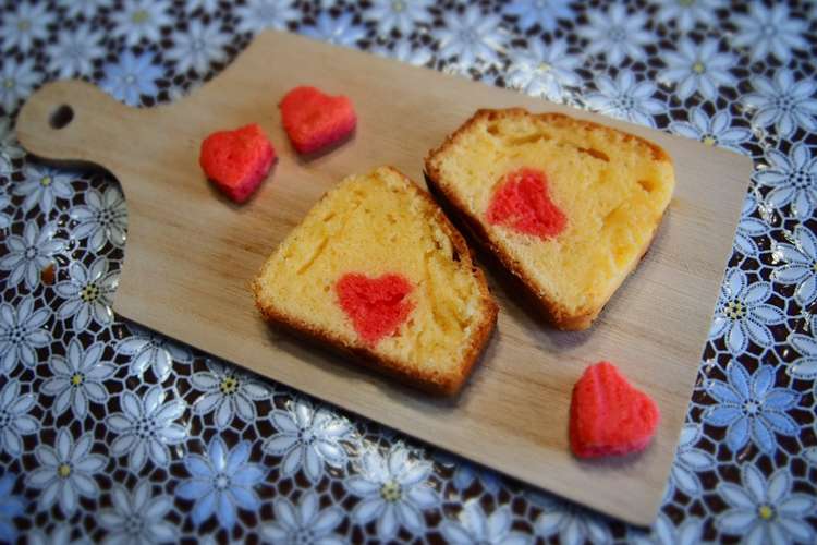 ハートのパウンドケーキ レシピ 作り方 By はるなつ クックパッド