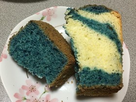 ふわしゅわバタフライピーのシフォンケーキ