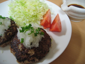 ヘルシー♪お麩バーグ