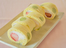 ひなまつりケーキ【レンジで3分20秒】