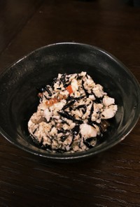 白和え *ˊᵕˋ)੭ ひじき煮リメイク
