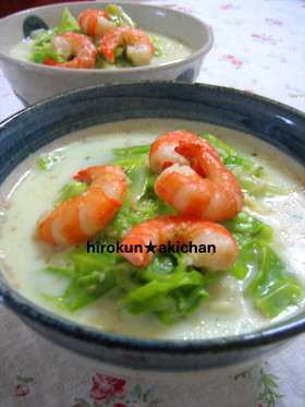 ミルク♪塩ラーメン