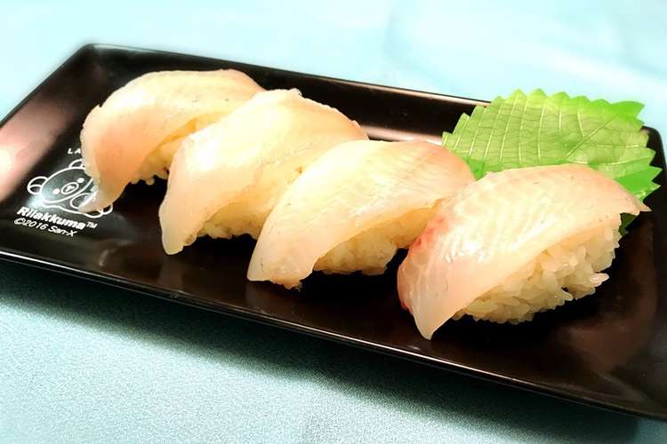 メバルの握り寿司 レシピ 作り方 By アングラーズ 公式 クックパッド 簡単おいしいみんなのレシピが358万品