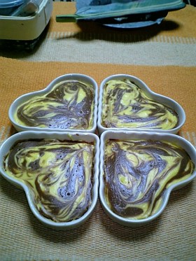 チョコマーブルチーズケーキぃ