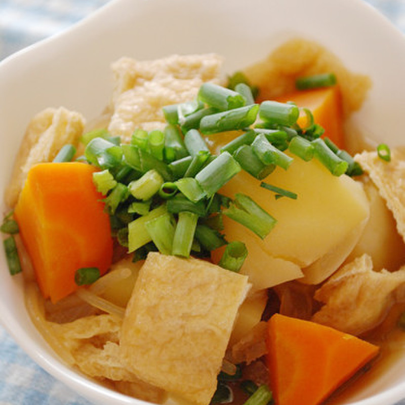 みんなが作ってる じゃがいも にんじん 玉ねぎ 油揚のレシピ クックパッド 簡単おいしいみんなのレシピが372万品