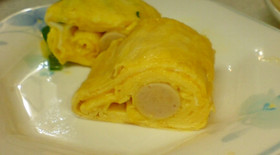 簡単美味しい★ウインナー玉子焼き