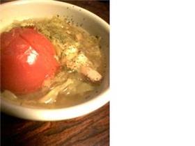 丸ごとトマトとろーりきゃべつカレースープ